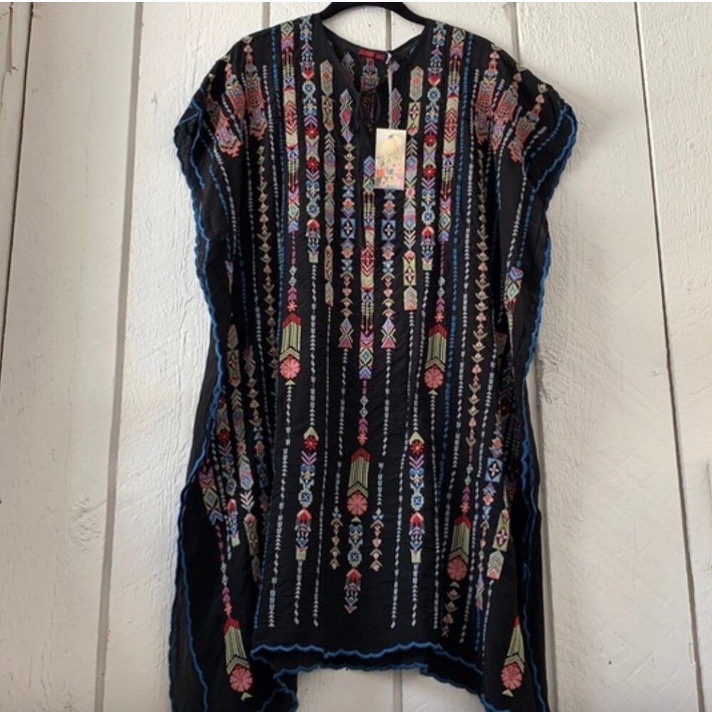 Johnny Was Embroidered Poncho - NEW - Size Small - Picture 8 of 8